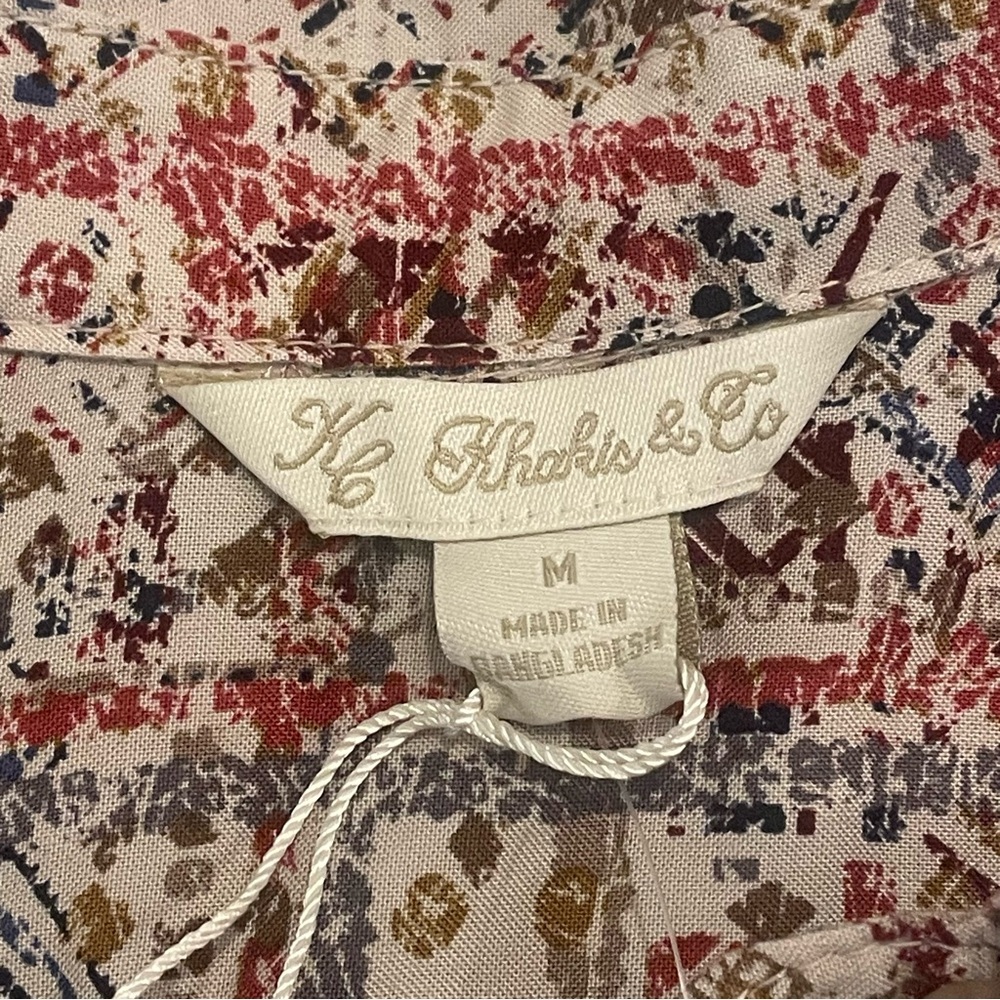 KC Khakis & CO. Women’s shirt dress. Button-up. Adjustable sleeve. Size M. NWT. - Picture 5 of 14